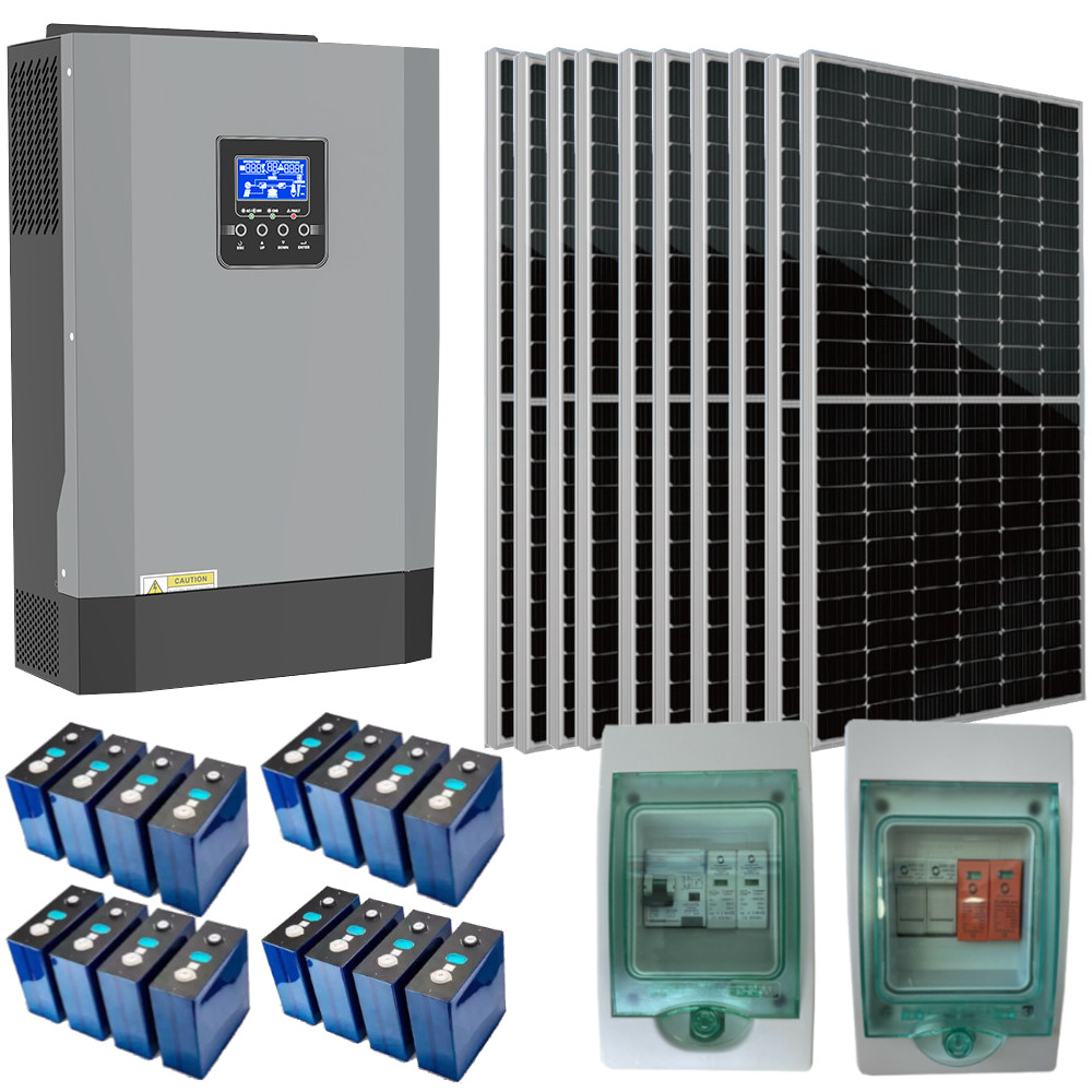 Kit Fotovoltaico da 5,5 Kw con accumulo da 14 kWh PRO