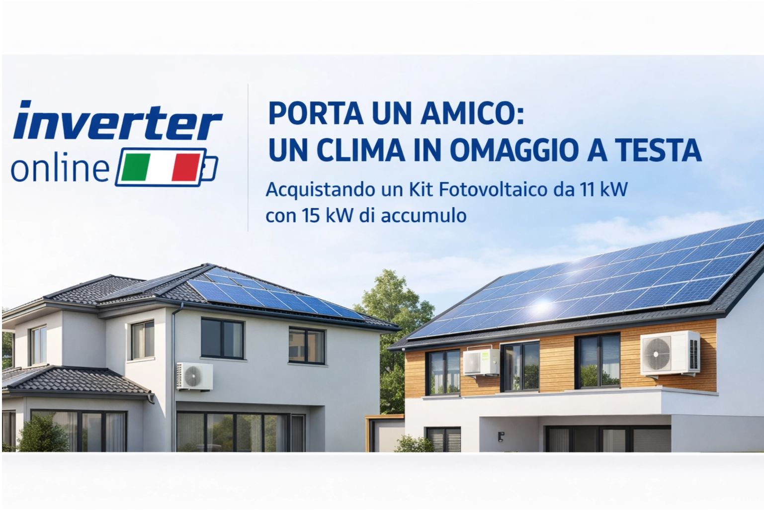 Famiglia felice davanti a casa con pannelli solari e auto elettrica in carica