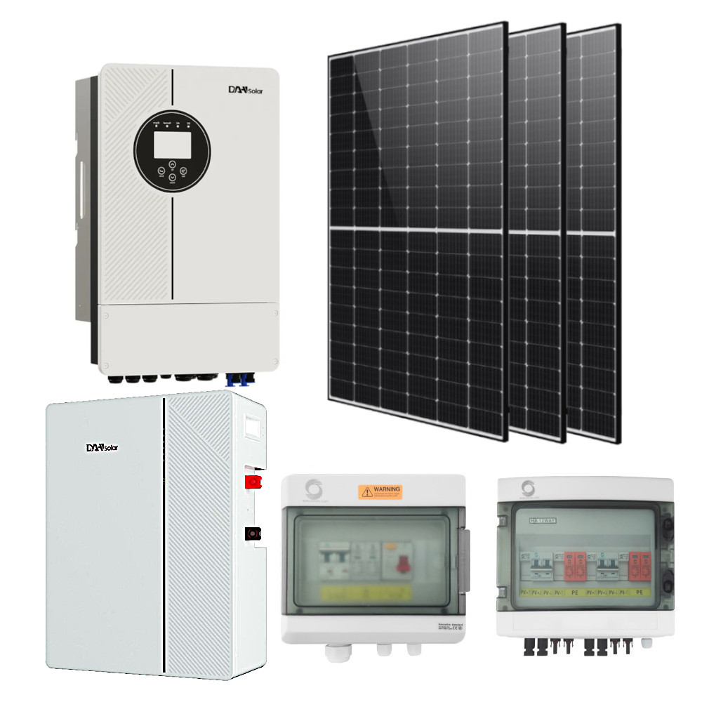 Kit Fotovoltaico CEI 0-21 6kWp con 15kWh di accumulo