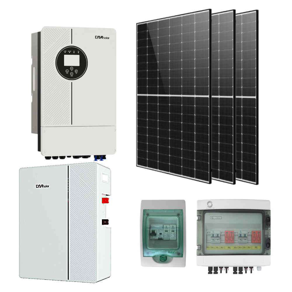 Kit Fotovoltaico CEI 0-21 6kWp con 30kWh di accumulo