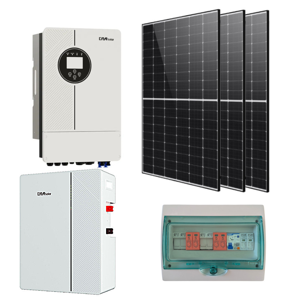 Kit Fotovoltaico CEI 0-21 7kWp con 30kWh di accumulo