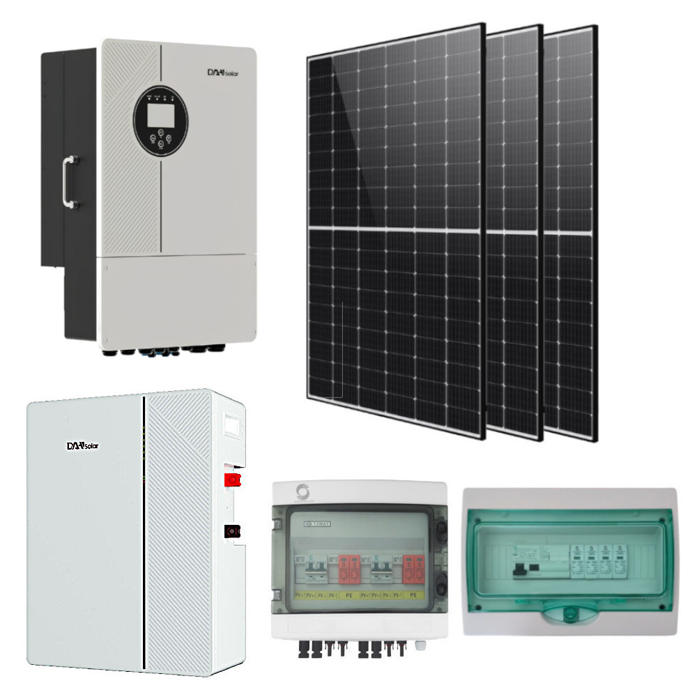 Kit Fotovoltaico CEI 0-21 10kWp con 15kWh di accumulo